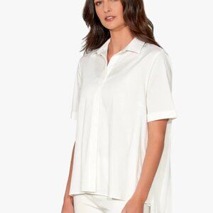 Stella Carakasi Front Row Blouse XL Soft White